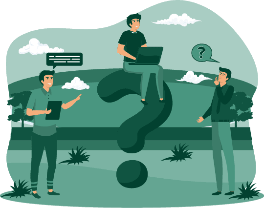 Team collaboration illustration